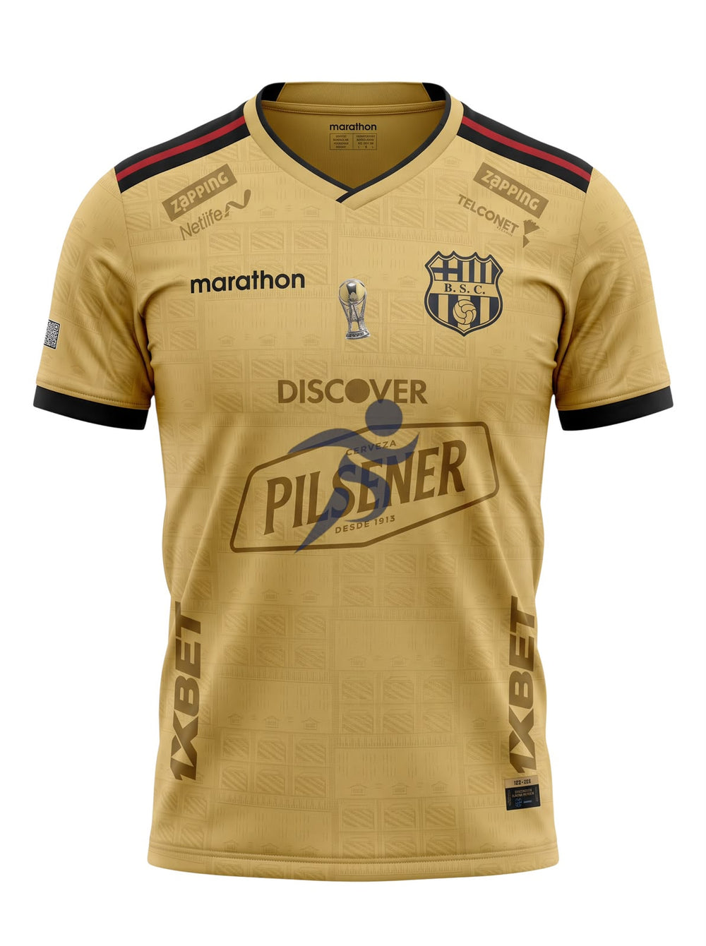 Camiseta Oficial Barcelona SC Conmemorativa 101 Años