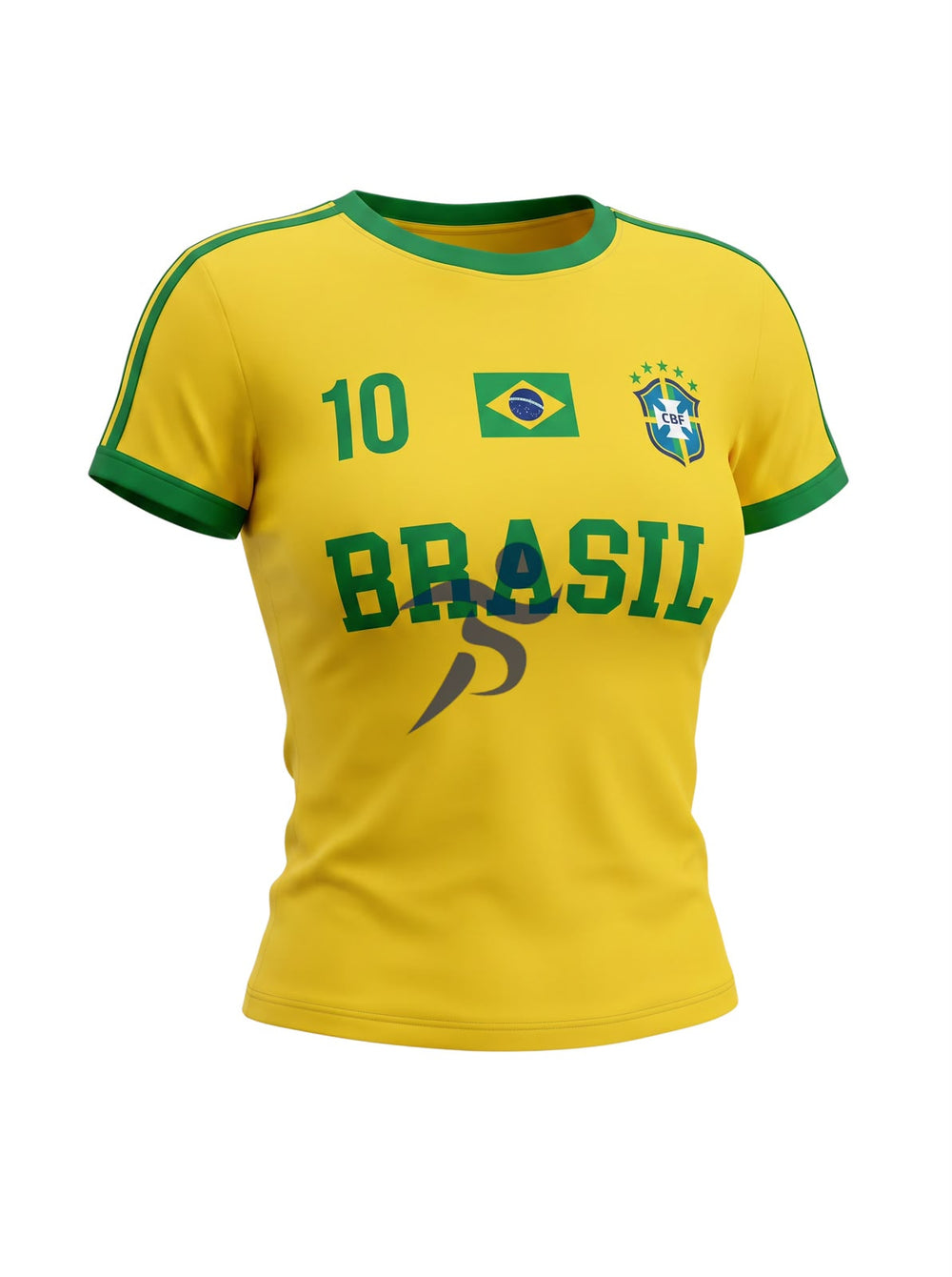 Top Deportivo de Brasil Amarillo - Mujer