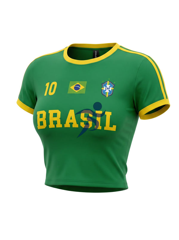 Top Deportivo de Brasil Verde - Mujer